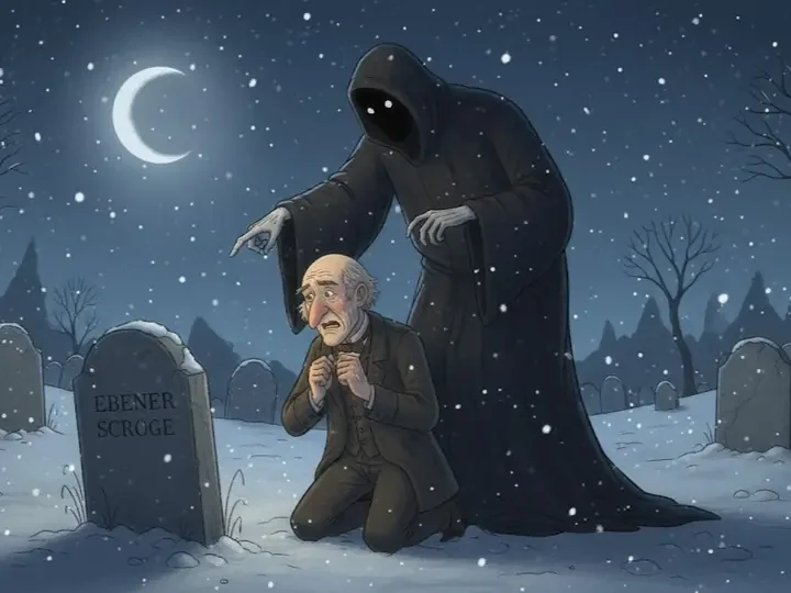 Scrooge's Gravestone