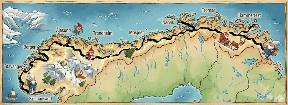 Nissehmm's travel map