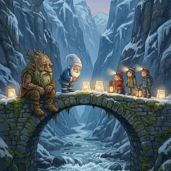 The Mountain Elf by the Sognefjord