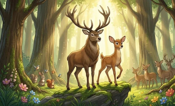 Bambi steps forward to lead
