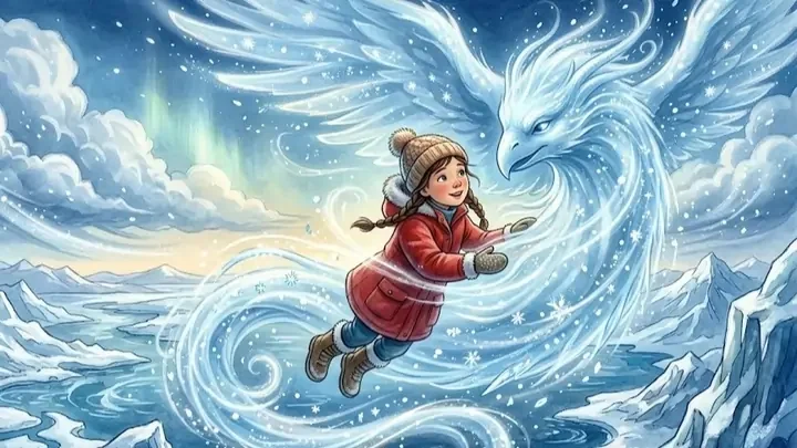 The North Wind lifts her