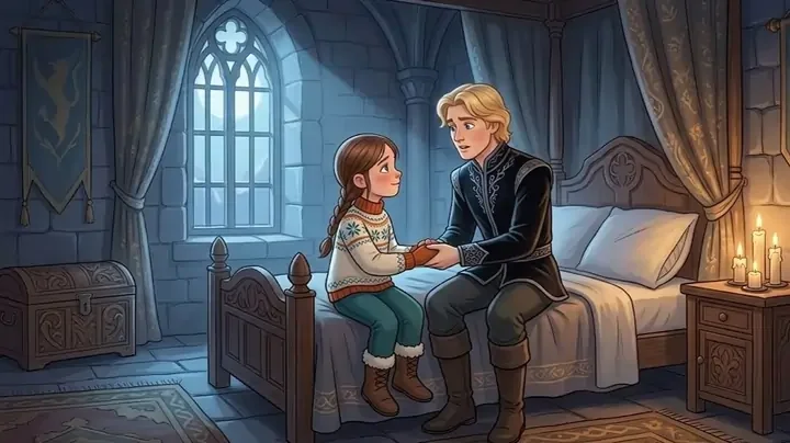 He recognizes her