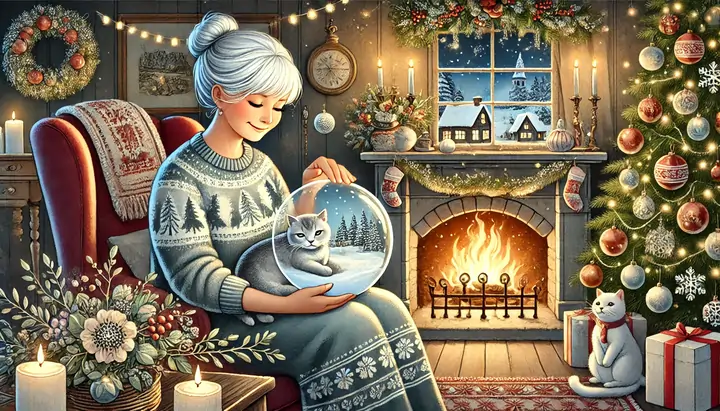 Grapus julklapp – vid brasan