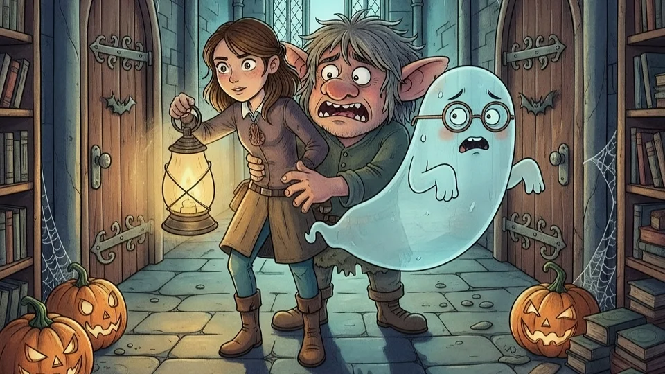Night at the Fairy Tale School: A Spooky Halloween Tale 🎃