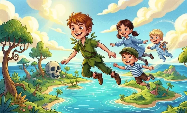 Flying to Neverland