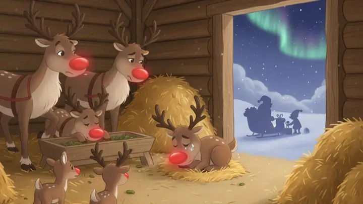 Rudolf med röda mulen