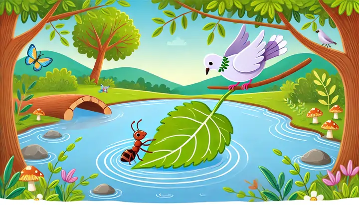 The Ant and the Dove