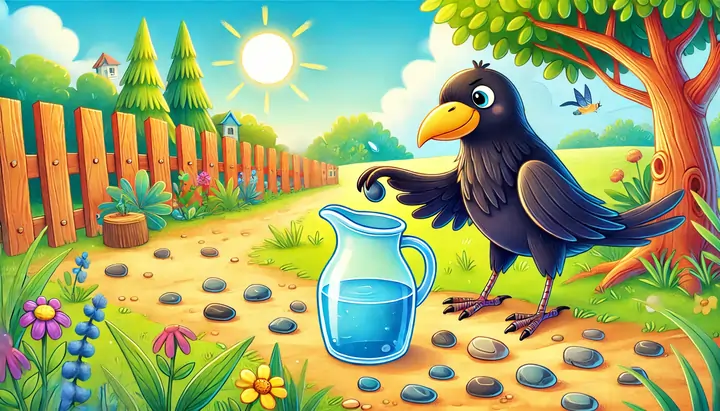 The Crow and the Pitcher