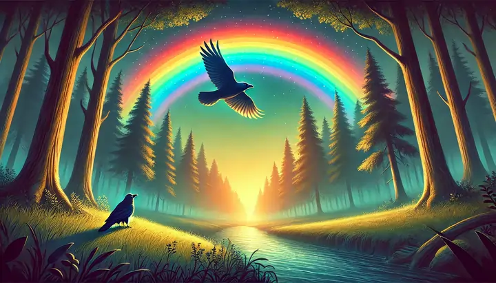 The Crow and the Rainbow