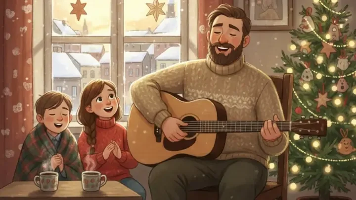 A joyful Christmas song