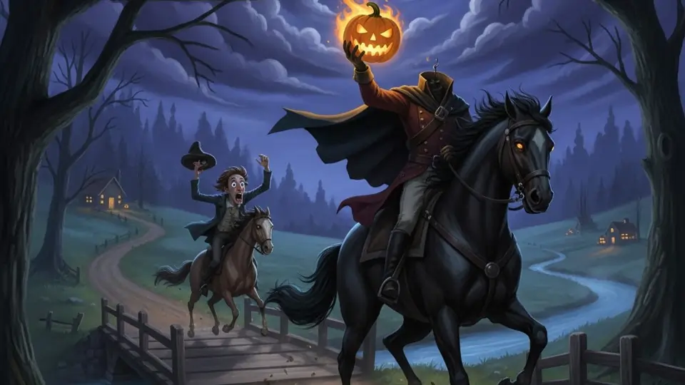 The Legend of Sleepy Hollow — The Headless Horseman 🎃