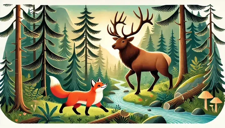 The Moose and the Fox