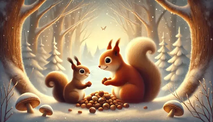 Egernet der lærte at dele 🐿️