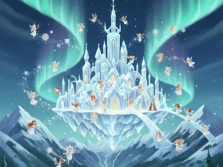 The tooth fairy's crystal castle